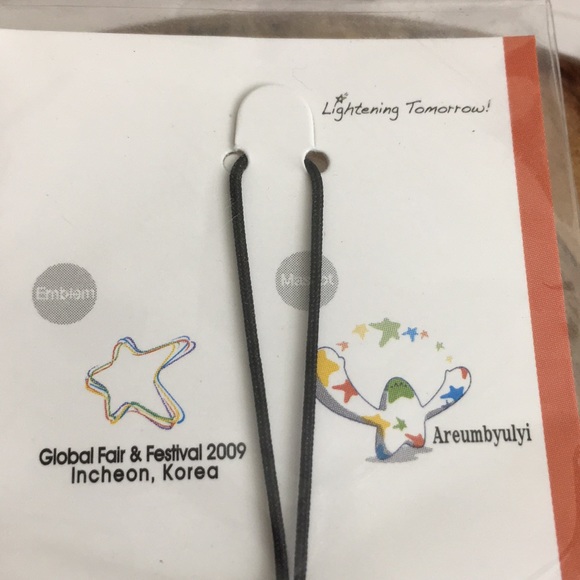 🖤2009 Global Fair & festival Korea key/bag charm - Picture 3 of 8